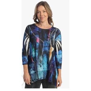 Jess Jane Size Large Lightweight "Eclipse" NWT Long Sleeve Tunic USA